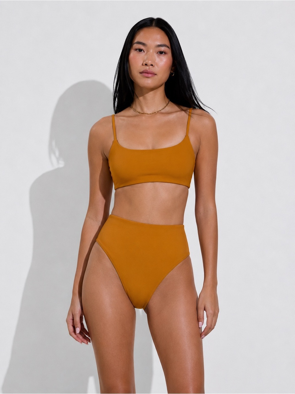 Left On Friday | Hi Hi Bottom 24 Karat (Golden Mustard) - Size XS